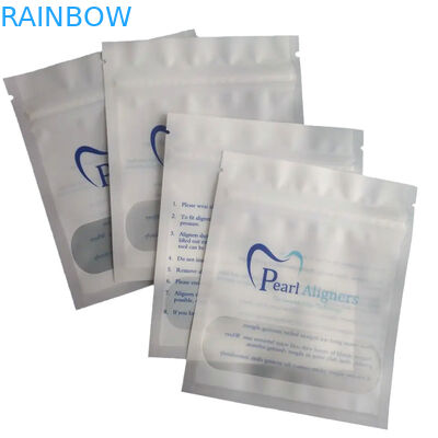 Cubiertos de bolsas de plástico de espesor personalizado con sello térmico para el mango de sellado