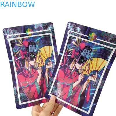 Bolsa de plástico de embalaje de alimentos secos conveniente para la conservación de alimentos