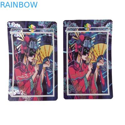 Bolsa de plástico de embalaje de alimentos secos conveniente para la conservación de alimentos