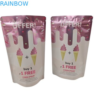 Bolsa de embalaje de alimentos con cierre de cremallera para con pedido personalizado Aceptado