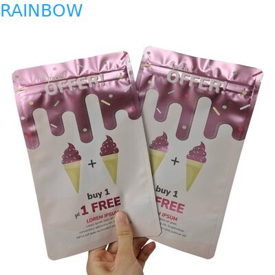 Bolsa de embalaje de alimentos con cierre de cremallera para con pedido personalizado Aceptado