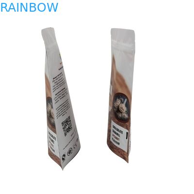 Pedido personalizado Acceptado en el embalaje de bolsas de bocadillos con 120 de dureza y cierre con cremallera