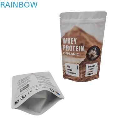 Pedido personalizado Acceptado en el embalaje de bolsas de bocadillos con 120 de dureza y cierre con cremallera