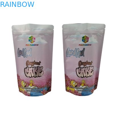 Bolsas de bocadillos de fondo plano y resistentes a las lágrimas para bolsas de chocolate