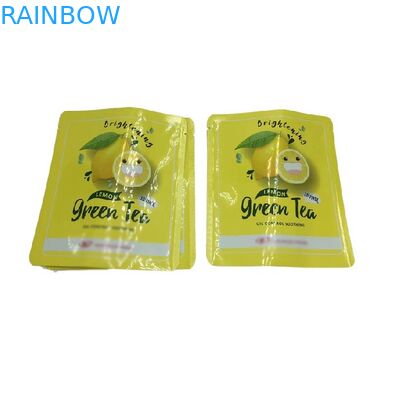 Sello térmico Bolsas de sello de tres lados de tamaño pequeño Bolsas planas de muestra para máscaras faciales