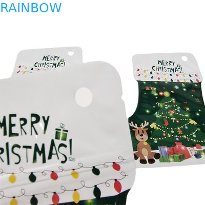 Al por mayor Impresión personalizada Bolsa de Mylar con cremallera Forma de corte a presión Bolsas de Mylar 3.5g Embalaje de caramelo de goma a prueba de olor