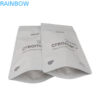 Por mayor Bolsa de papel de aluminio a prueba de olor a medida Polvo de proteína de café de té 250g 500g 1kg Bolsas Mylar reabrebles