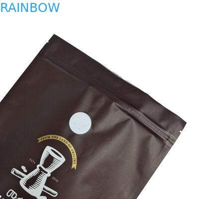 Impresión clara Bolsas de embalaje de alimentos al por mayor metálicas personalizadas con cerradura con cremallera Bolsas de embalaje de plástico de pie