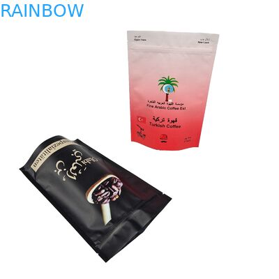 Logotipo opaco Impreso Diseño personalizado Bolsas impresas bolsas de pie Bolsas de aluminio Bolsas de plástico con cremallera