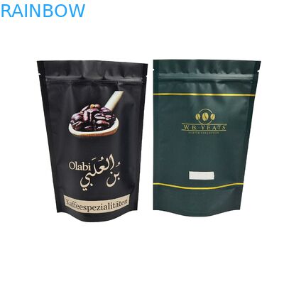 Perfume Coffee Bean Logotipo personalizado Impreso digital Doypack Impresión clara Bolsa de café