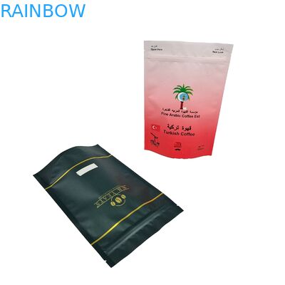 Perfume Coffee Bean Logotipo personalizado Impreso digital Doypack Impresión clara Bolsa de café