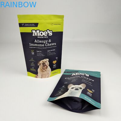 Muestra gratuita Bolsa de papel de cerradura reciclable Bolsas de papel Kraft personalizadas Bolsas de té con cerradura Blanco Bolso de pie