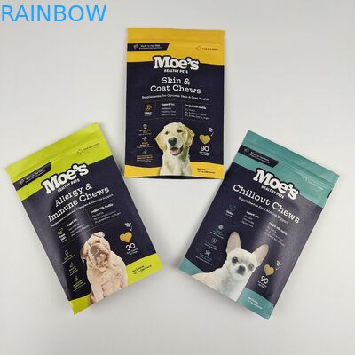 Bolso de pie con cremallera Kraft Papel artesanal Impreso a medida Reutilizable con cremallera de bloqueo Bolsas de embalaje de alimentos