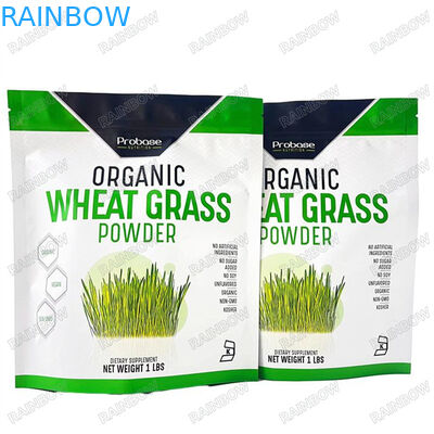 100% de calidad alimentaria Logotipo personalizado Impreso Bolsa de embalaje de plástico Matt Galletas Bolsa de embalaje de pasteles