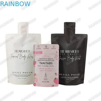 Envases para agua potable Bolsas de plástico líquido Bolsas de plástico reutilizables