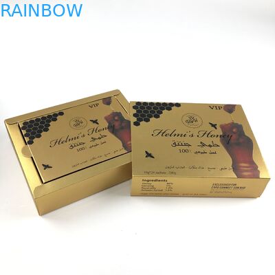 Caja de embalaje clásica de papas fritas para cartón