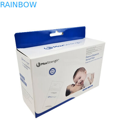 Estampado en caliente y embalaje de cajas de papel de grandes dimensiones para pastillas/alimentos con rendimiento