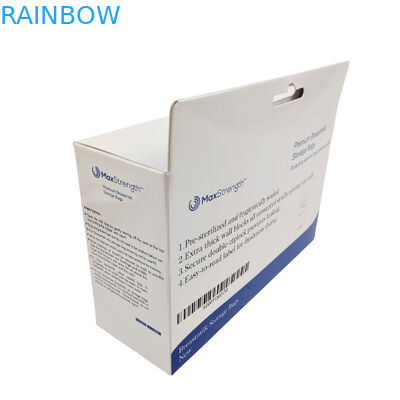 Estampado en caliente y embalaje de cajas de papel de grandes dimensiones para pastillas/alimentos con rendimiento