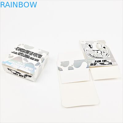 Superficie brillante acabado caja plegable paquete de espesor de 350 g y más