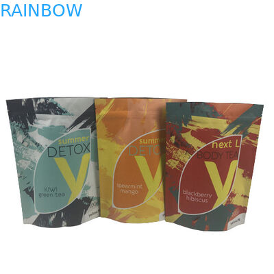 Embalaje en cartón de exportación bolsa de té delgada con acabado brillante o mate