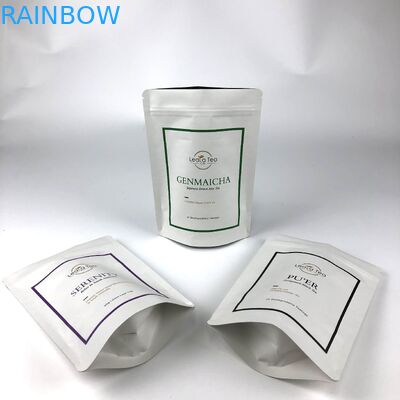 Método de envío negociable y válvula de desgasificación Bolsas de papel Kraft Bolsas de té Embalaje