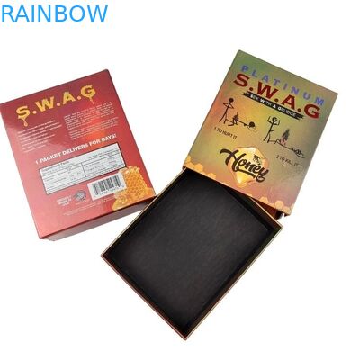 Embalaje personalizado de tarjetas de ampolla con material de papel recubierto