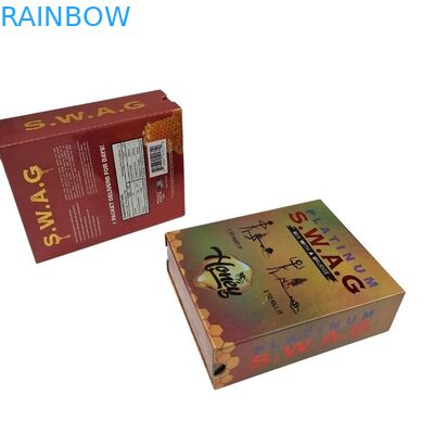 Embalaje personalizado de tarjetas de ampolla con material de papel recubierto