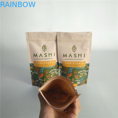 Impresión en grabado Stand up k bolsas, polvo de leche bolsa de papel de aluminio con cremallera