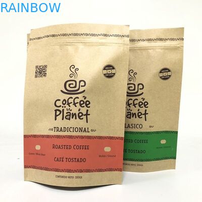 Impresión en grabado Stand up k bolsas, polvo de leche bolsa de papel de aluminio con cremallera