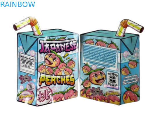 Envasado de incienso herbario a prueba de olor k Mylar espesor de 120-180 micrómetros