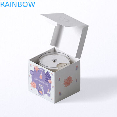 Envases de cartón de papel impreso personalizado Cajas de papel cosméticos en relieve Embalaje SGS