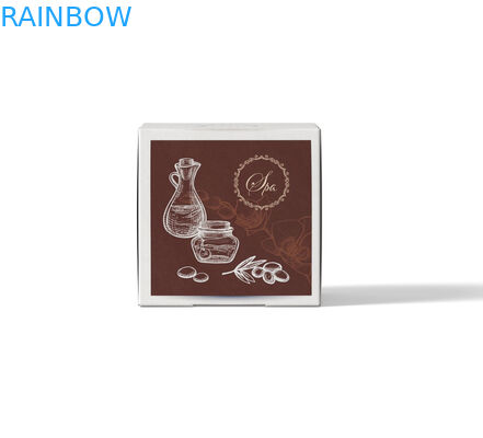 Envases de cartón de papel impreso personalizado Cajas de papel cosméticos en relieve Embalaje SGS