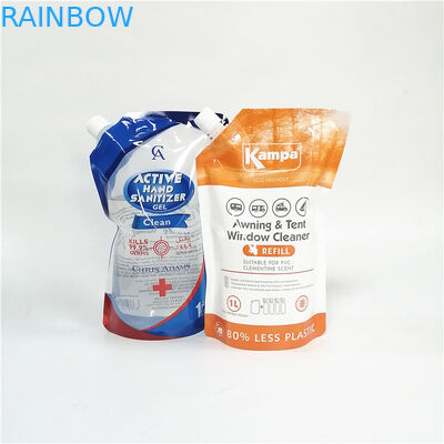 Bolsas de reutilización para envases ecológicos con diferentes tipos de tapa