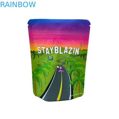 Envases de bocadillos Solución Bolsa de papel de aluminio Envases con alta barrera y resistencia a la humedad