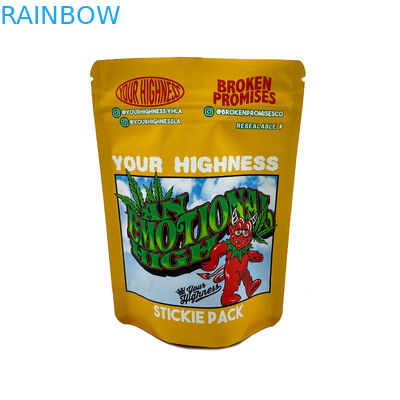 Envases de bocadillos Solución Bolsa de papel de aluminio Envases con alta barrera y resistencia a la humedad