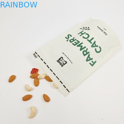 Material de mango blanco y soporte incluidos en bolsas de regalo personalizadas