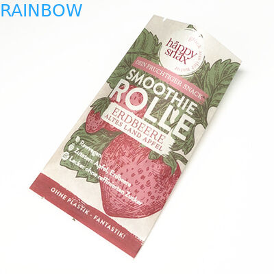 Material de mango blanco Bolsas de papel personalizadas para sus requisitos del cliente