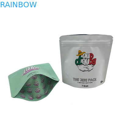 Embalaje de incienso de hierbas de color personalizado con estructura de material PET para el tipo de color CMYK