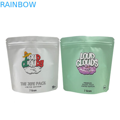 Embalaje de incienso de hierbas de color personalizado con estructura de material PET para el tipo de color CMYK