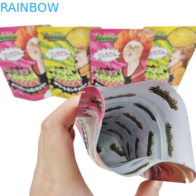 Embalaje de incienso de hierbas de color personalizado con bolsas a prueba de niños