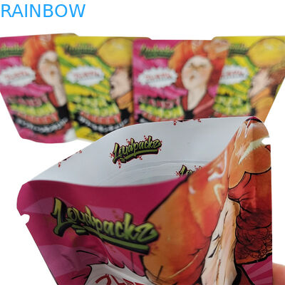 Embalaje de incienso de hierbas de color personalizado con bolsas a prueba de niños