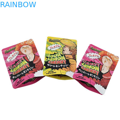 Embalaje de incienso de hierbas de color personalizado con bolsas a prueba de niños