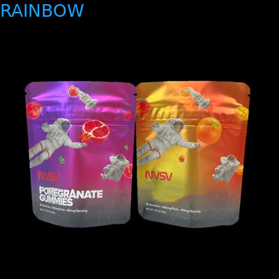 3.5 Bolsas de plástico de gramos Embalaje Etiqueta personalizada Impreso