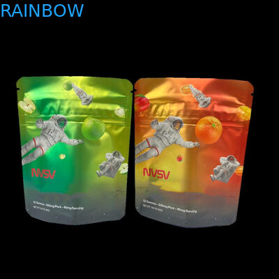 3.5 Bolsas de plástico de gramos Embalaje Etiqueta personalizada Impreso