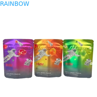3.5 Bolsas de plástico de gramos Embalaje Etiqueta personalizada Impreso