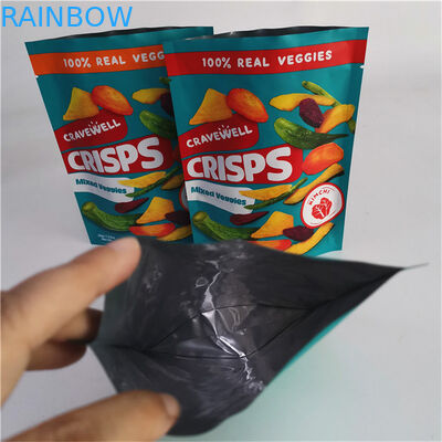 Impresión digital personalizada con cierre de llave comestibles bolsas de embalaje para frutos secos alimentos