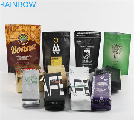 Bolsas de embalaje de aluminio de calidad alimentaria a prueba de olor para 250G 500G 1KG