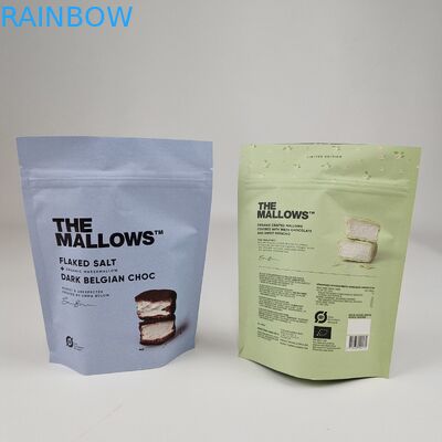 Bolsa de pie con cremallera a prueba de olor caramelo goma de plástico caramelos bolsas de embalaje