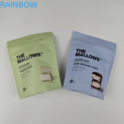 Bolsa de pie con cremallera a prueba de olor caramelo goma de plástico caramelos bolsas de embalaje