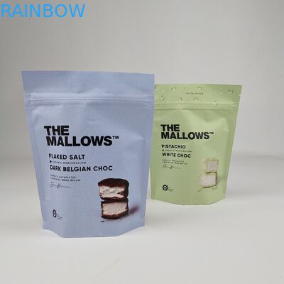 Bolsa de pie con cremallera a prueba de olor caramelo goma de plástico caramelos bolsas de embalaje